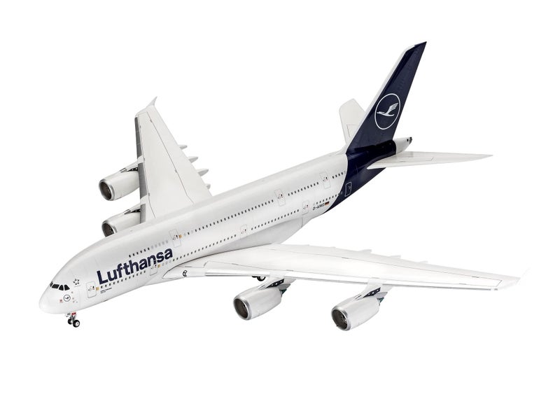 Revell مجموعة نموذج بلاستيكي من ريفيل GmbH ريفيل 03872 1:144 إيرباص A380-800 لوفتهانزا بتصميم جديد - Image 2